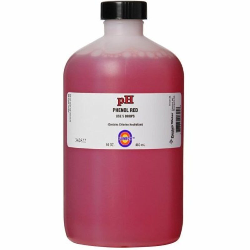 REACTIVO PH (ROJO FENOL) DE 1/2 LT