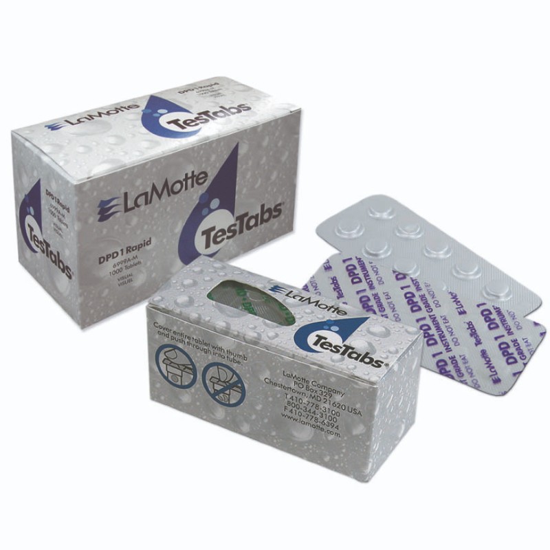 TABLETAS DPD #1 C/1000 PZAS GRADO INSTR.