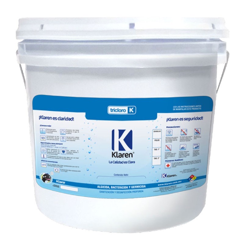 TRICLORO GRANULAR, ENVASE DE 20 KG