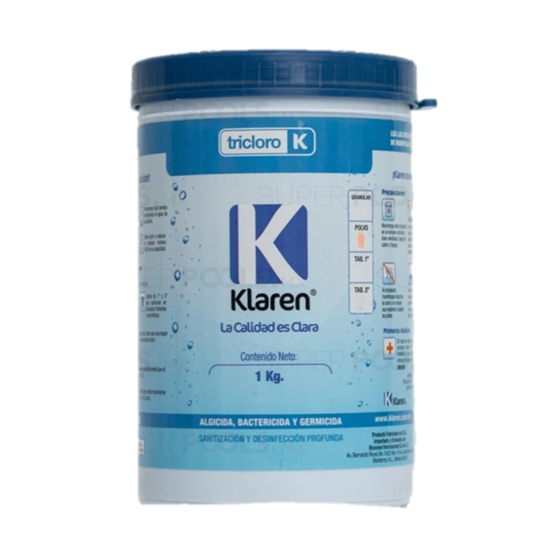 TRICLORO POLVO, ENVASE DE 1KG KLAREN
