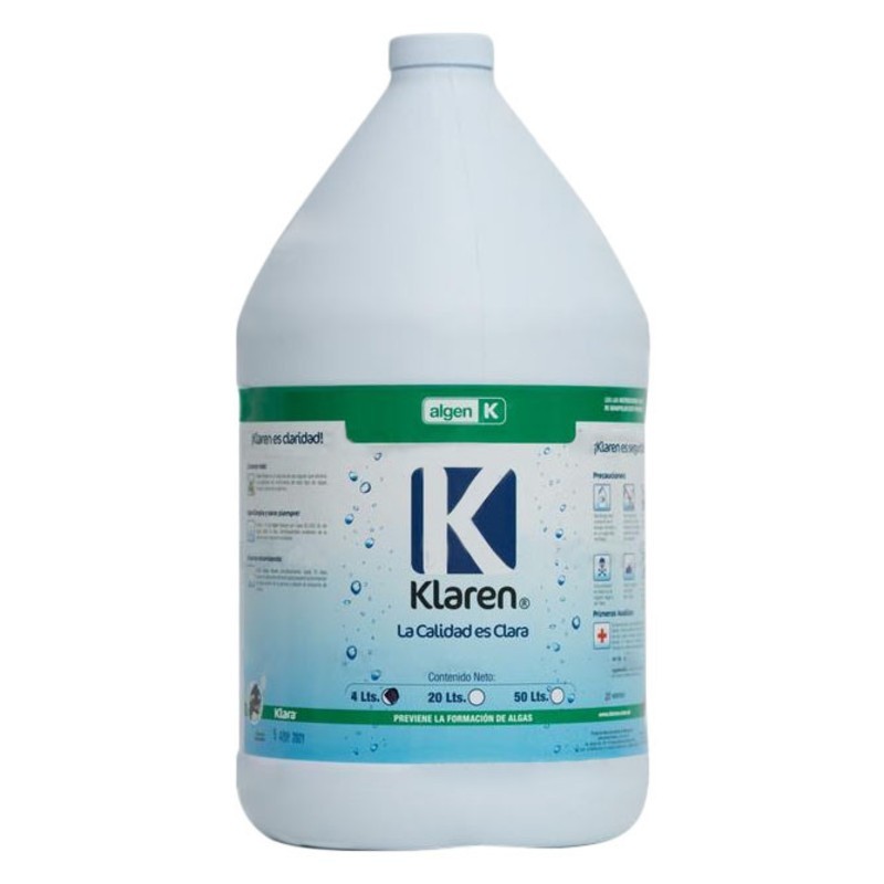 ALGEN, ENVASE DE 4 LTS KLAREN