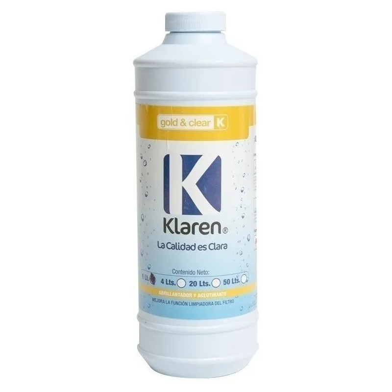 GOLD AND CLEAR, ENVASE DE 0.946 LTS KLAR