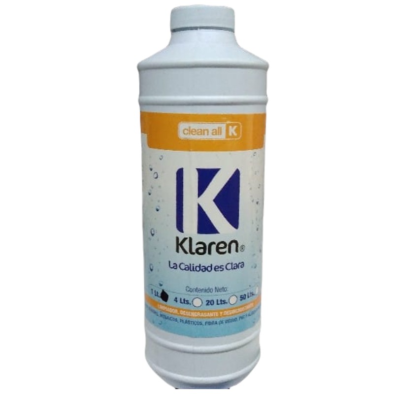 CLEAN ALL ENVASE 0.946 LT  KLAREN