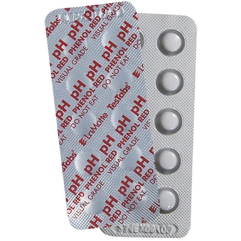 PASTILLA ROJO DE FENOL TIRA 10 PZS