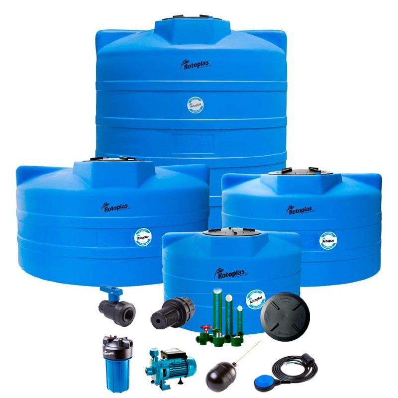 CISTERNA 10,000 LTS ROTOPLAS EQUIPADA