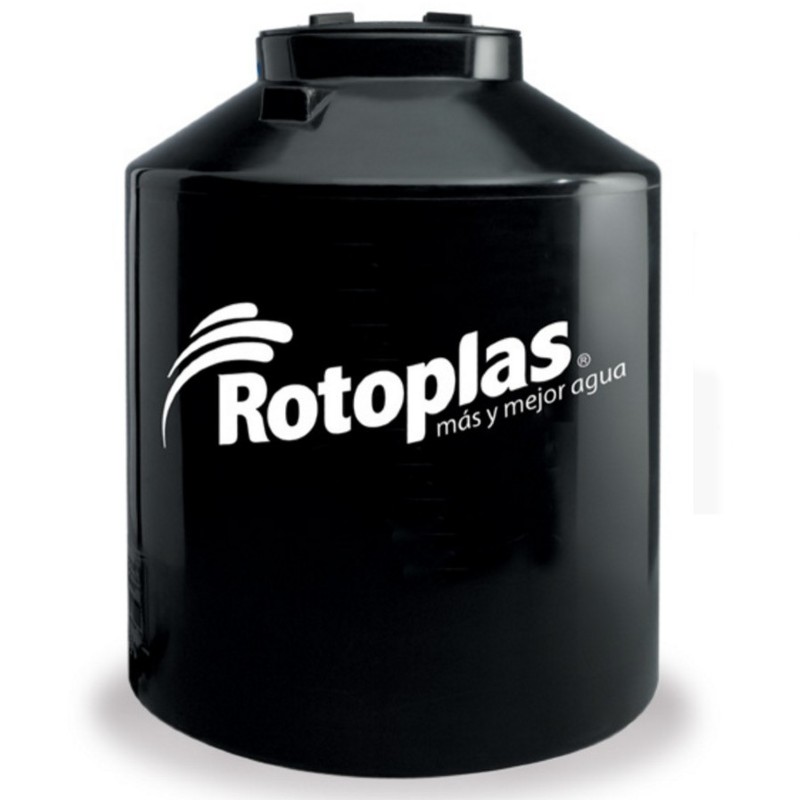 TINACO ROTOPLAS TVC 750 LT NEGRO