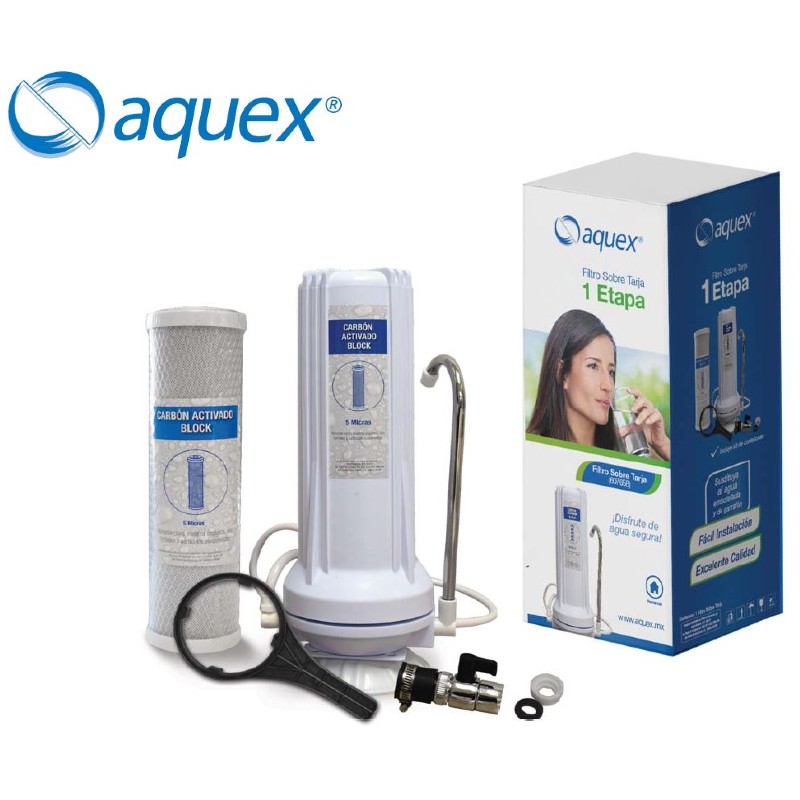 FILTRO SOBRE TARJA 1 ETAPA CARBON BLOCK