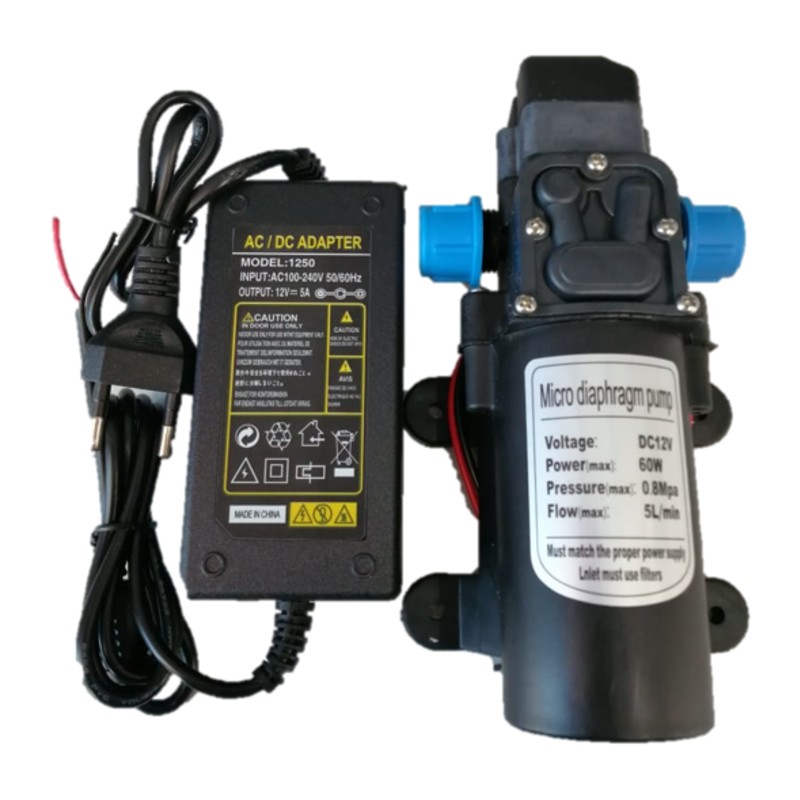 BOMBA DE ALTA PRESION 12V C/PARO AUTOM.