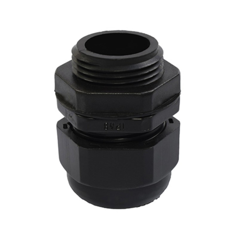 CONECTOR PLASTICO NEGR 1/2 P/CABLE