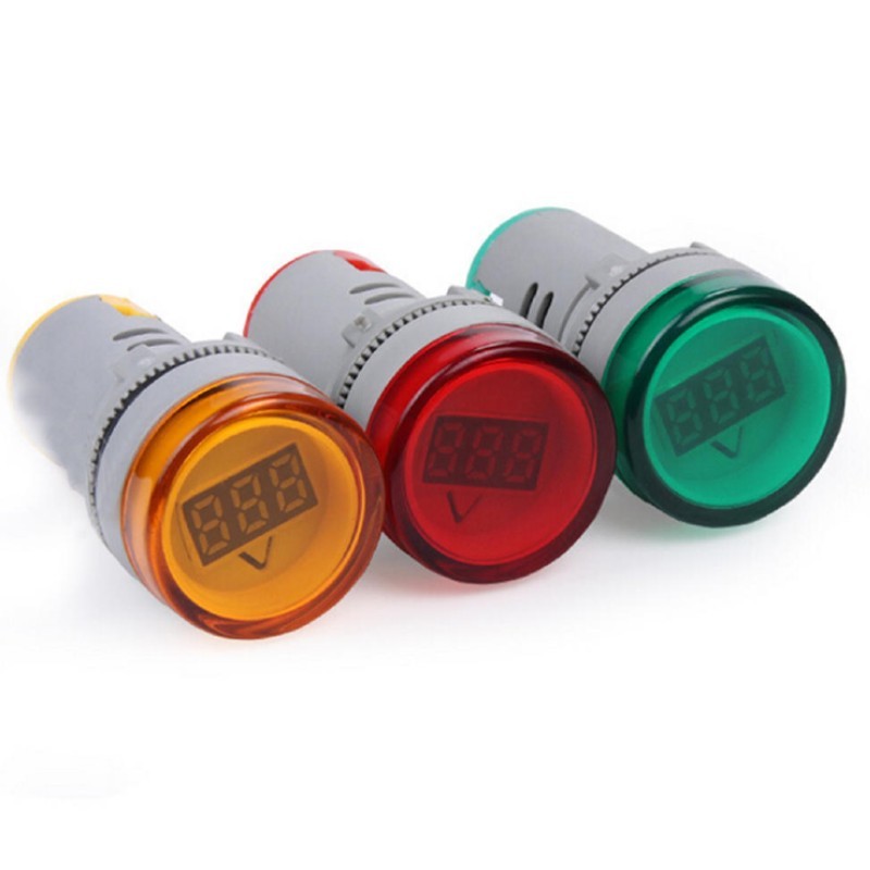 INDICADOR DE VOLTAJE LED 100-450 VAC