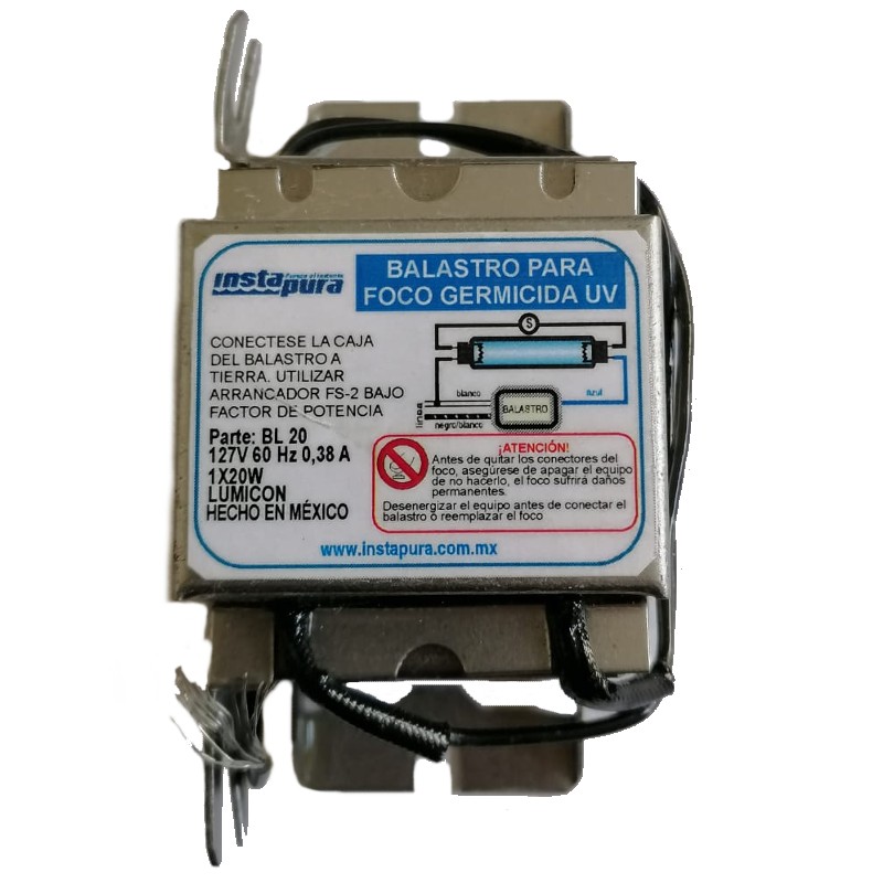 BALASTRO 20 W PARA IP 15 Y PLUS-15