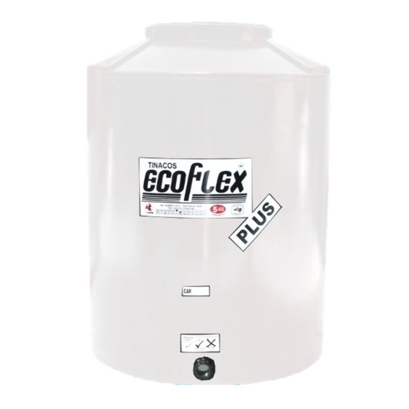TINACO POLIETILENO NATURAL DE 1,100 LTS.