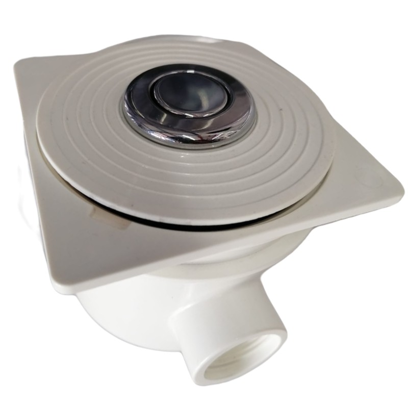 CAJA DE REGISTRO C/BOTON CROMADO