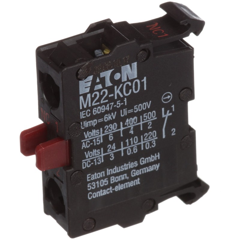 CONTACTO NORMAL CERRADO M22-KC01 POSTER