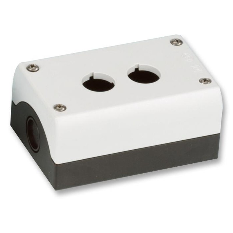 CAJA VACIA IP66 M22-I2 TAPA GRIS 2 ORIF