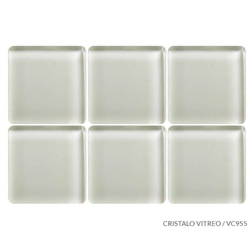 MOSAICO CRISTALO VITREO BLANCO 2M