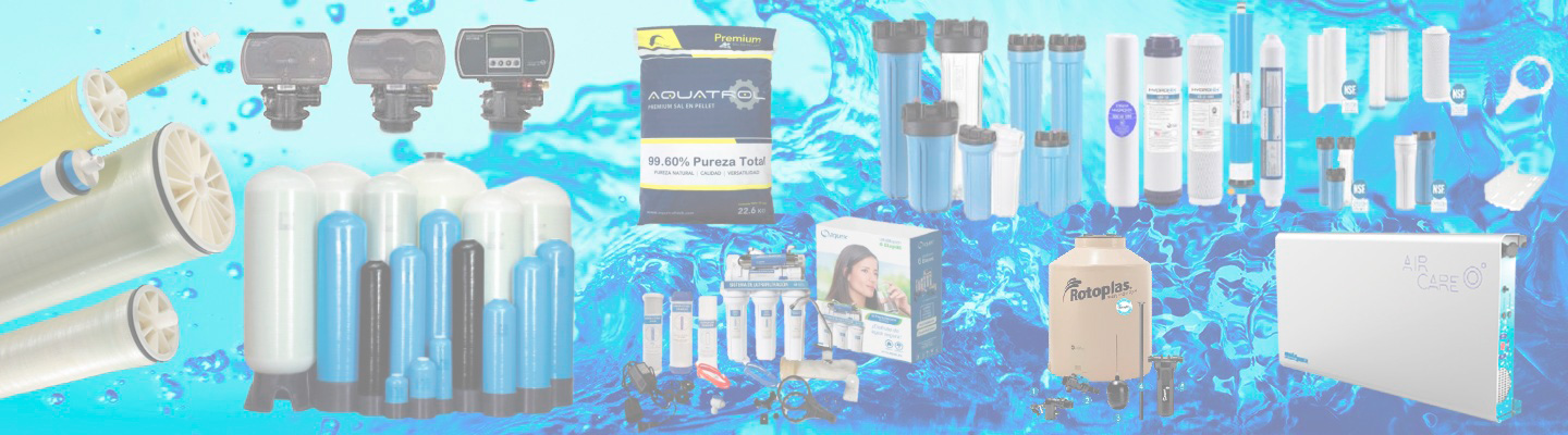 Equipos y productos para el tratamiento de agua